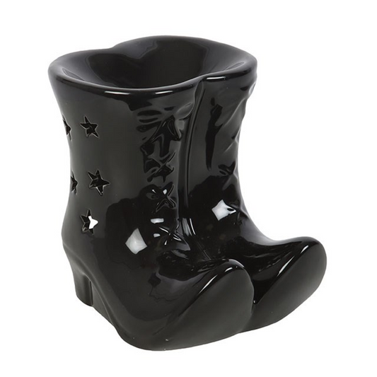 *Black Witch Boots Ceramic Oil Burner (12/24)