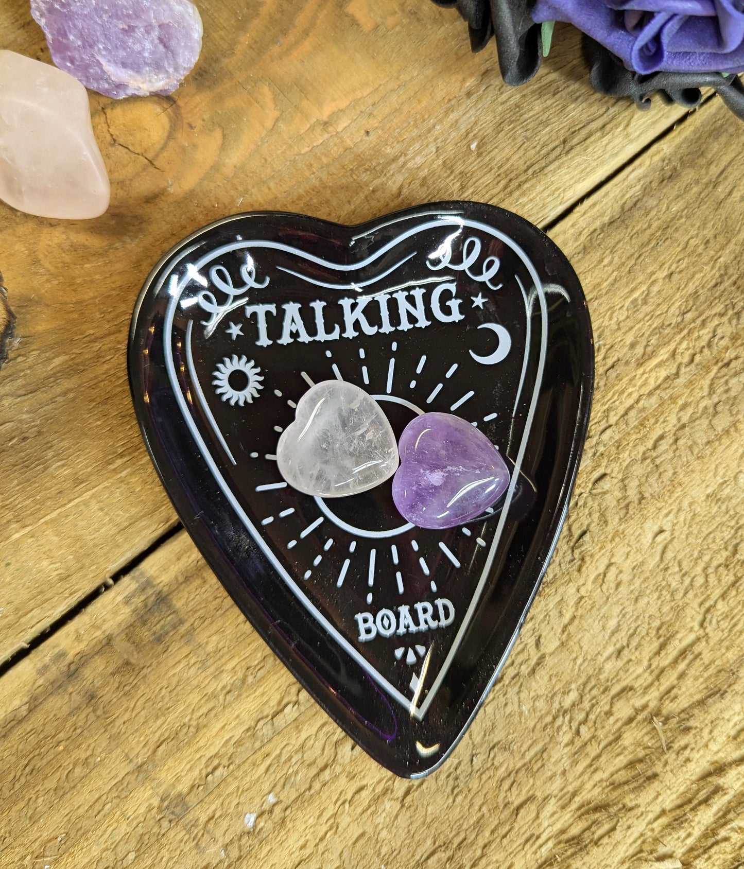 Talking board trinket dish