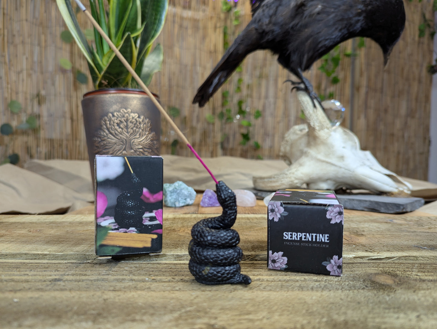 Serpent Incense holder