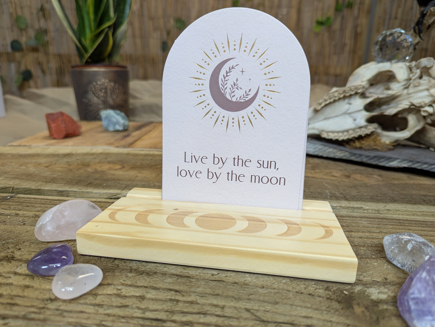 Luna Moth Affirmation Cards