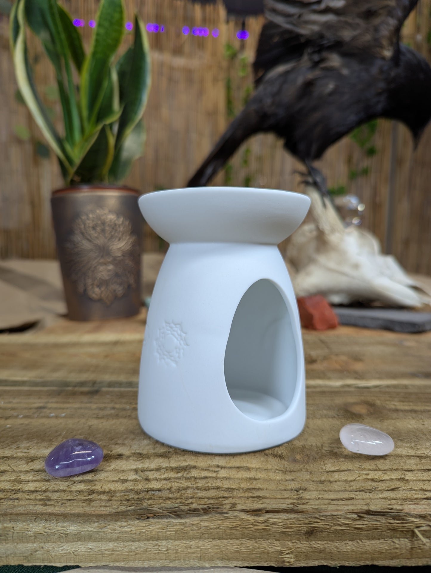 Ceramic oil burner