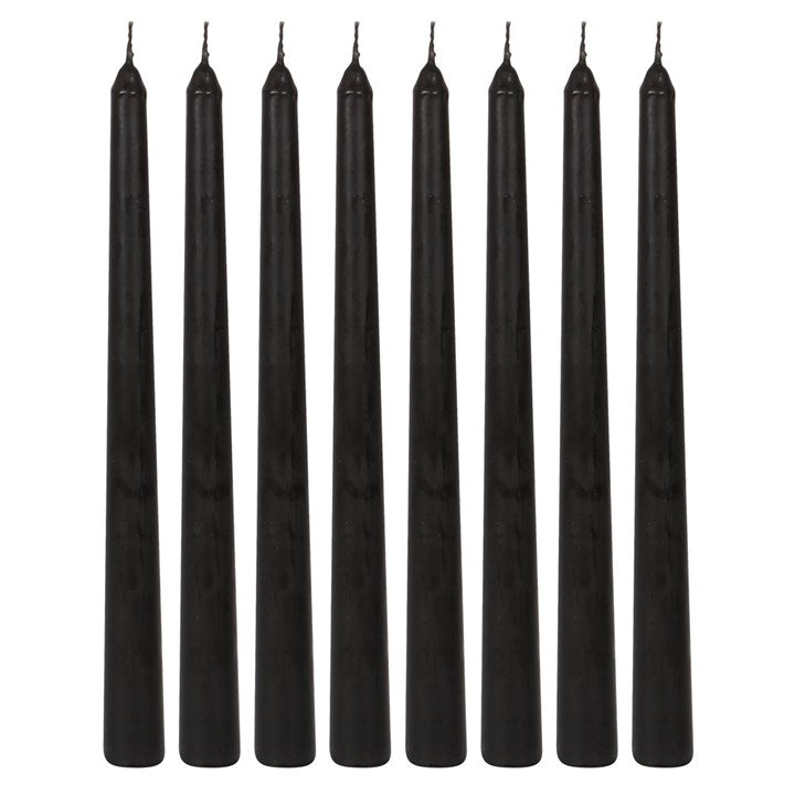 *Set of 8 Vampire Blood Wax Taper Unscented Candles (4/12)