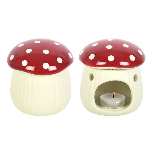 *Mushroom Ceramic Oil Burner (6/24)
