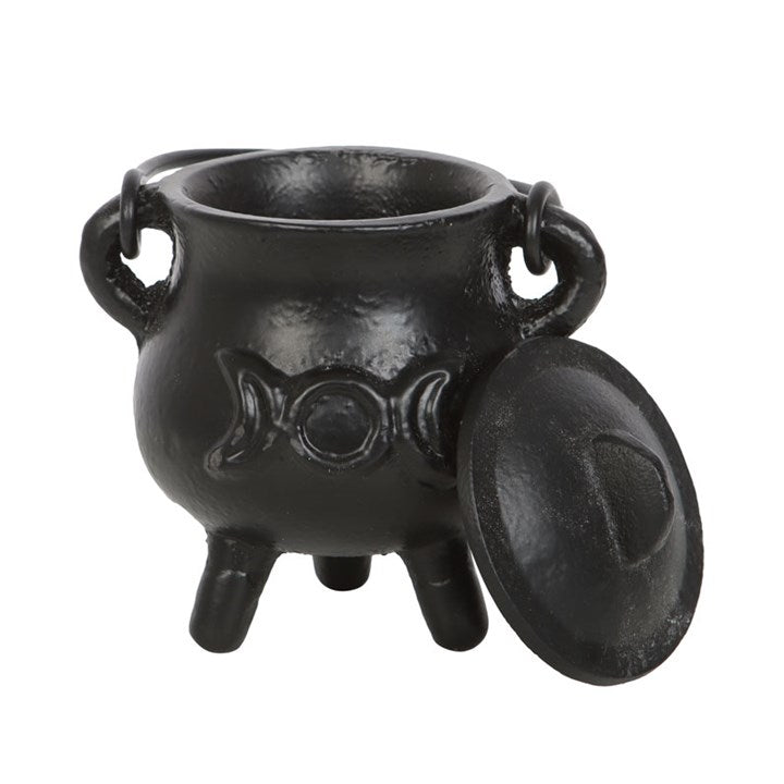 *7.5CM Cast Iron Cauldron with Triple Moon (3/9)