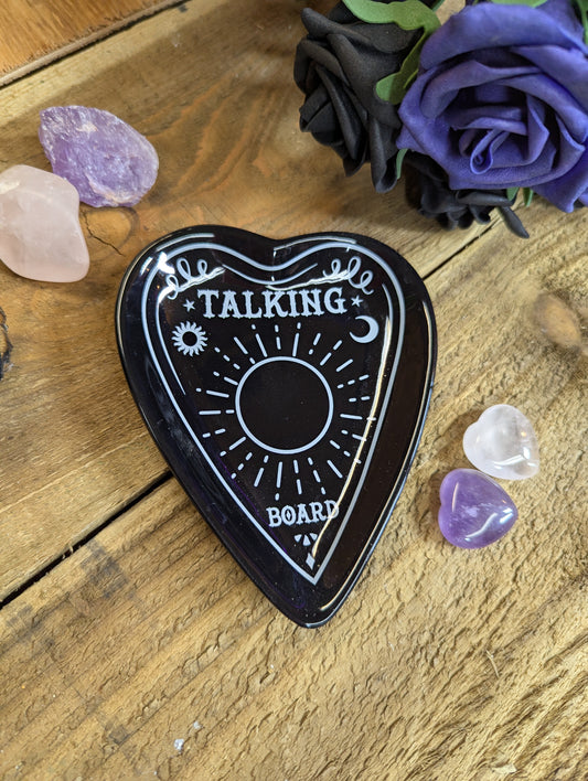 Talking board trinket dish
